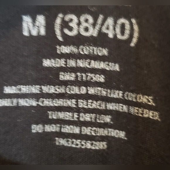 The Rolling Stones Graphic Black Tee Shirt Womens Size Medium - Picture 5 of 6